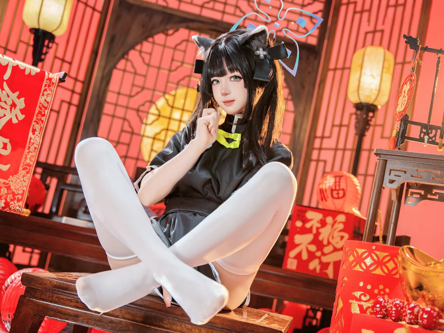 Reng - No.001 碧蓝档案·小瞬 [50P-942MB] tg@simisebaisi 【丝足阁】010.webp